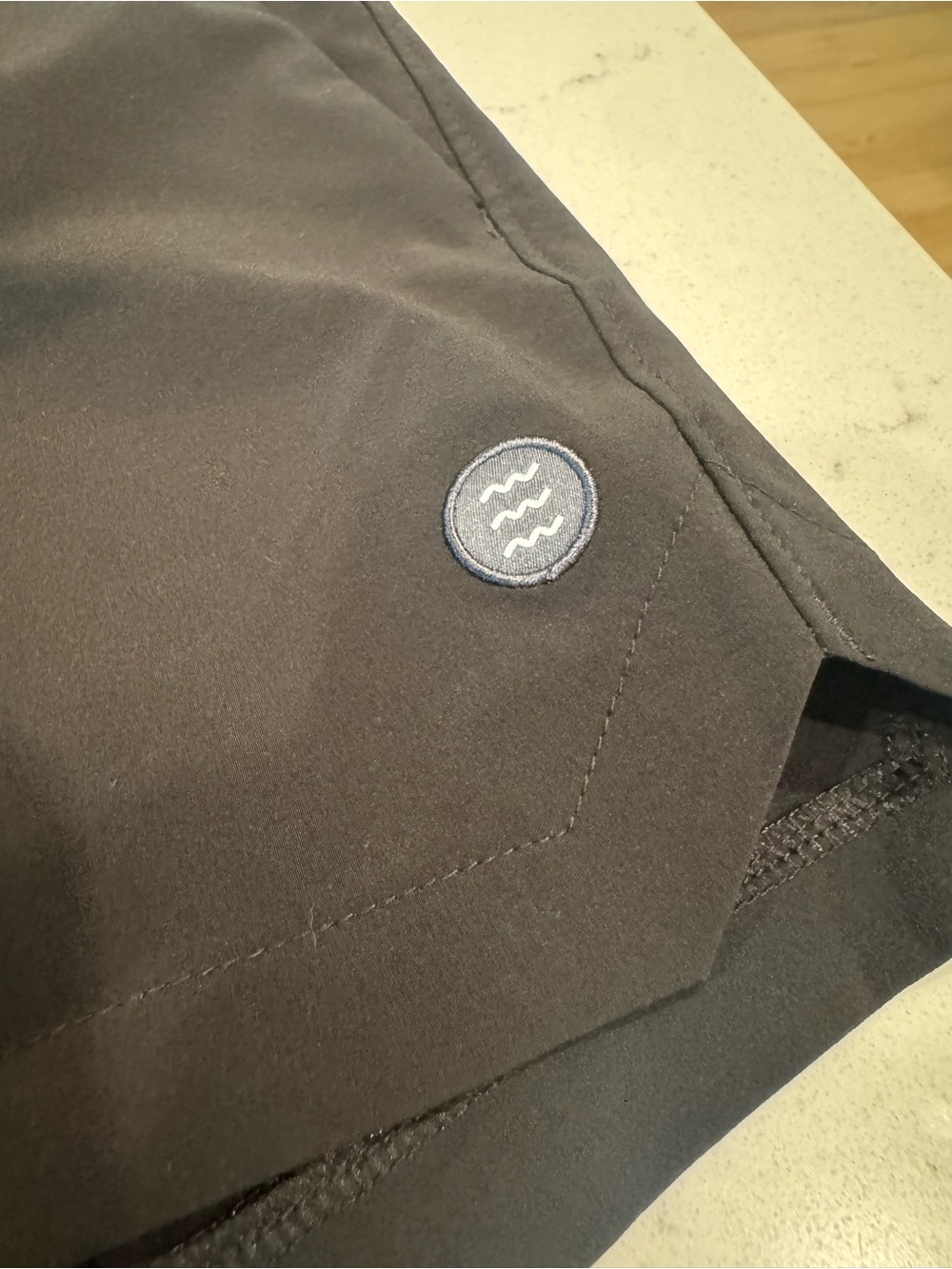 Like-New Free Fly Apparel Women's Latitude Shorts with Drawstring - Black - XS - Picture 4 of 4